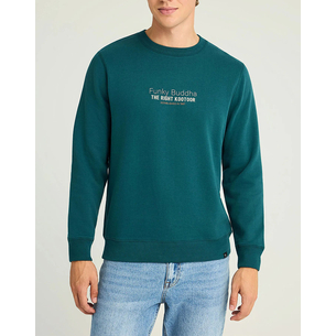 Product FUNKY BUDDHA Ανδρικό Φούτερ Με Λαιμόκοψη base image
