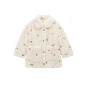 Product GUESS LS FAUX FUR JACKET ΜΠΟΥΦΑΝ ΠΑΙΔΙΚΟ GIRL base image