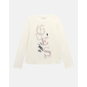 Product GUESS VSCOSE LS T-SHIRT ΜΠΛΟΥΖΑ ΠΑΙΔΙΚΟ GIRL base image