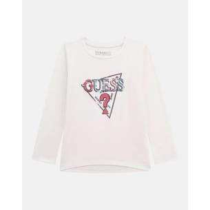 Product GUESS HIGH LOW LS T-SHIRT ΜΠΛΟΥΖΑ ΠΑΙΔΙΚΟ GIRL base image