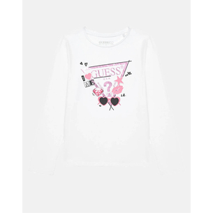 Product GUESS  LS T-SHIRT ΜΠΛΟΥΖΑ ΠΑΙΔΙΚΟ GIRL base image