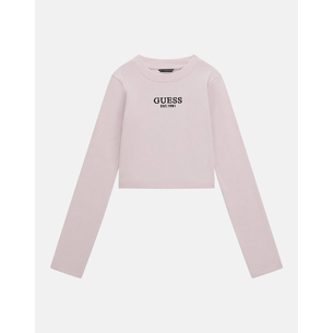 Product GUESS  STRETCH RIB LS T-SHIRT INDIA ΠΑΙΔΙΚΟ GIRL base image