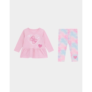 Product GUESS SET LS T-SHIRT+LEGGINGS SET KIDS GIRL base image