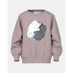 Product NAME IT NMFVENUS LS NREG SWEAT BRU base image