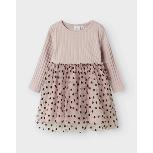 Product NAME IT NMFNEA LS TULLE DRESS base image