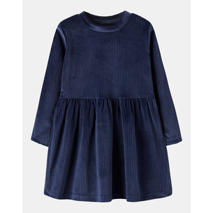 Product NAME IT NMFVELOA LS VELVET DRESS base image