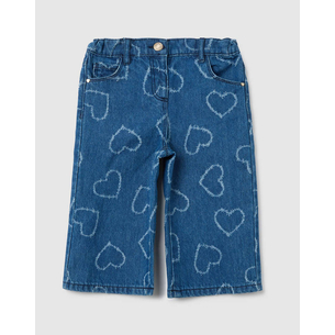 Product OVS DENIM WIDE LEG W/HEARTS base image