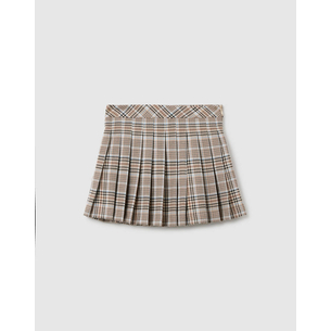 Product OVS CHECK SKIRT W/PLEATS base image