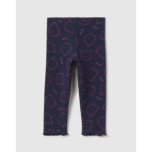 Product OVS LEGGINGS AOP RIB -BCI base image