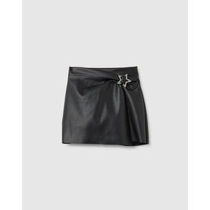 Product OVS FAKE LEATHER SKORT W/APP base image