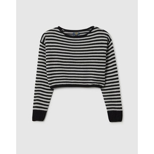 Product OVS CROP JUMPER STRIPES base image