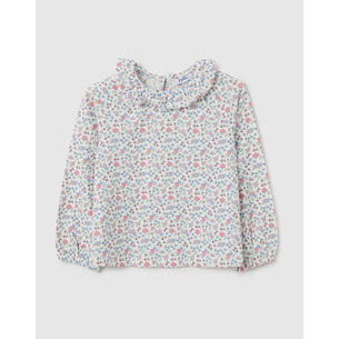 Product OVS T-SHIRT L/S AOP W/RUFFLE base image