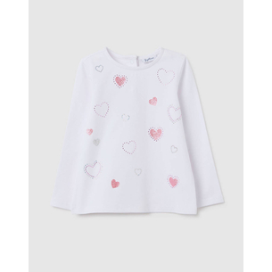 Product OVS T-SHIRT L/S W/HEARTS base image