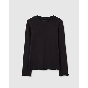 Product OVS TSH LS RIB SOLID base image