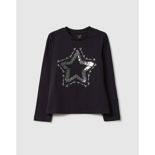 Product OVS T-SHIRT LS W/SEQUINS base image