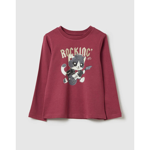 Product OVS TSH LS PRINT 4-5COLGLIT base image