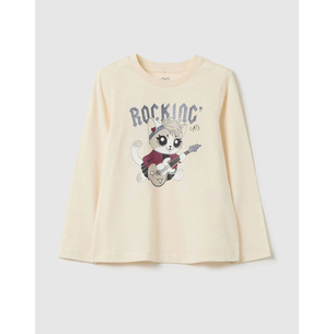 Product OVS TSH LS PRINT 4-5COLGLIT base image