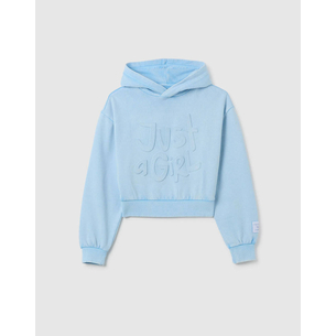 Product OVS HOODIE CROP ACID WASH base image