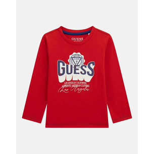 Product GUESS  SS T-SHIRT ΜΠΛΟΥΖΑ ΠΑΙΔΙΚΟ BOY base image