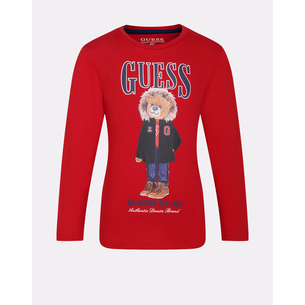 Product GUESS  LS T-SHIRT ΜΠΛΟΥΖΑ ΠΑΙΔΙΚΟ BOY base image