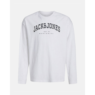 Product JACK&JONES JJECALEB VARSITY TEE LS O-NECK SN JNR base image