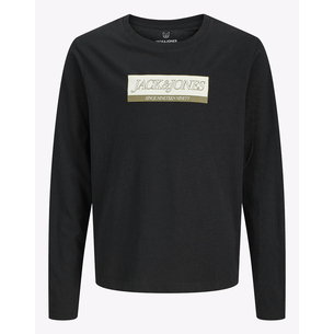 Product JACK&JONES JORINWOOD BLOCK BRANDING TEE LS CN JNR base image