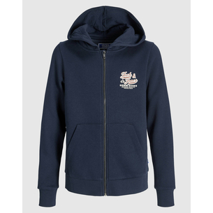 Product JACK&JONES JJELOGO SWEAT ZIPHOOD 2COL NOOS JNR base image
