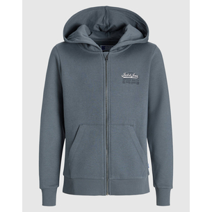 Product JACK&JONES JJELOGO SWEAT ZIPHOOD 2COL NOOS JNR base image