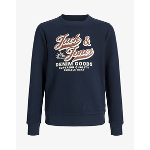 Product JACK&JONES JJELOGO SWEAT CREW 2 COL 25/26 NOOS JNR base image