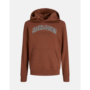 Product JACK&JONES JJECALEB VARSITY SWEAT HOOD NOOS JNR base image