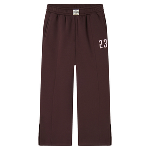 Product NAME IT NKFODIKA NREG WIDE SWE PANT BRU BF base image