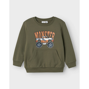 Product NAME IT NMMVUGO LS NREG SWEAT BRU base image