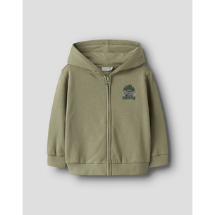 Product NAME IT NMMVOLTINUS NREG SWEAT CARD WH BRU base image