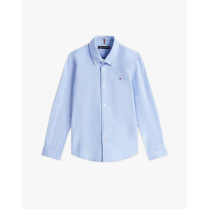 Product TOMMY HILFIGER BOYS STRETCH OXFORD SHIRT L/S base image