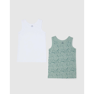 Product OVS PK 2 SINGLET  SL 3/10 AOP base image
