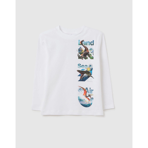 Product OVS T-SHIRT WHITE base image