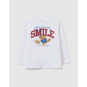 Product OVS T-SHIRT WITH PRINT+EMBRO base image