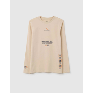 Product OVS T-SHIRT MOD. B W/PRINT base image