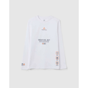 Product OVS T-SHIRT MOD. B W/PRINT base image