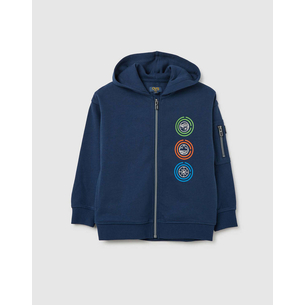 Product OVS SWEATER BLUE HOODIE base image