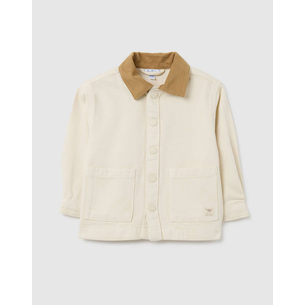 Product OVS SHACKET W/VELVET COLLAR base image
