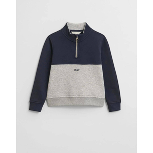 Product GANT MM BLOCKED HALF ZIP SWEATSHIRT base image