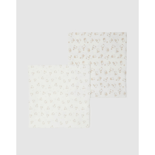 Product OVS PK2 MUSLIN TOWEL AOP base image