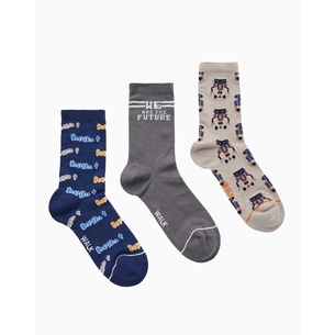 Product WALK ΠΑΙΔΙΚΕΣ ΚΑΛΤΣΕΣ BAMBOO ΜΕ ΣΧΕΔΙΟ ΣΕΤ 3 ΖΕΥΓΗ base image