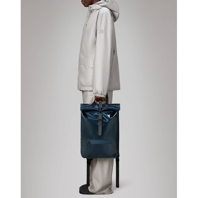 Product RAINS Rolltop Rucksack W3 (Dimensions: 48 x 32 x 11 cm) base image