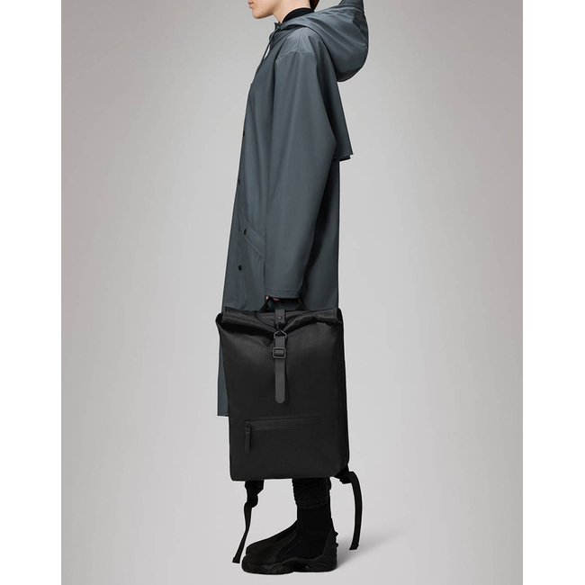 Product RAINS Rolltop Rucksack W3 (Dimensions: 48 x 32 x 11 cm) base image