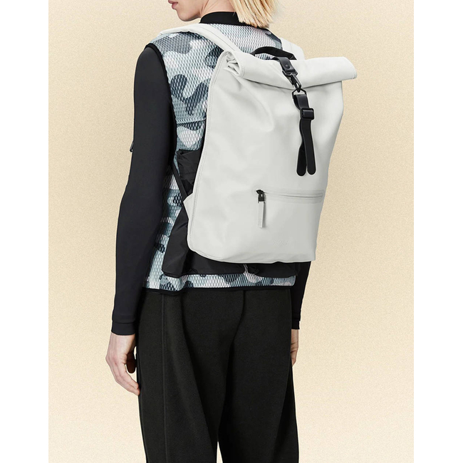 Product RAINS Rolltop Rucksack W3 (Dimensions: 48 x 32 x 11 cm) base image