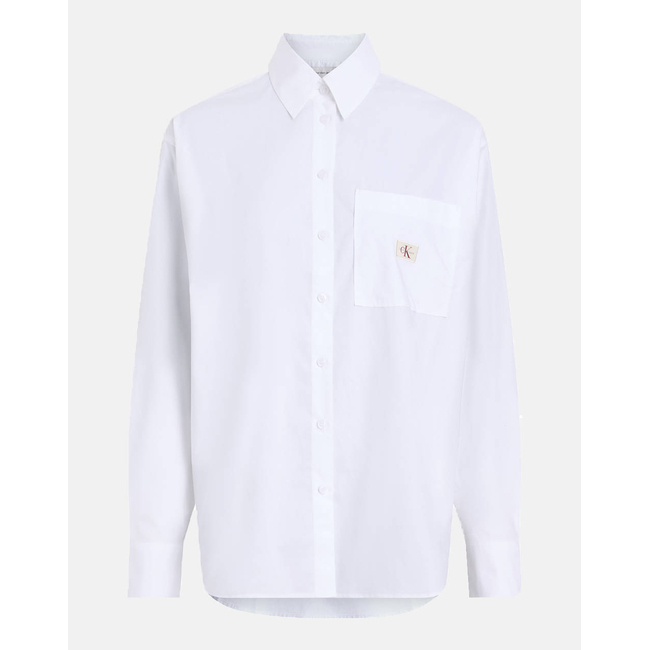 Product CALVIN KLEIN WOVEN LABEL RELAXED SHIRT base image
