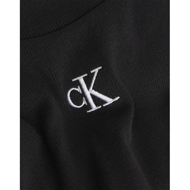 Product CALVIN KLEIN CK RIB CROPPED SLIM TEE base image