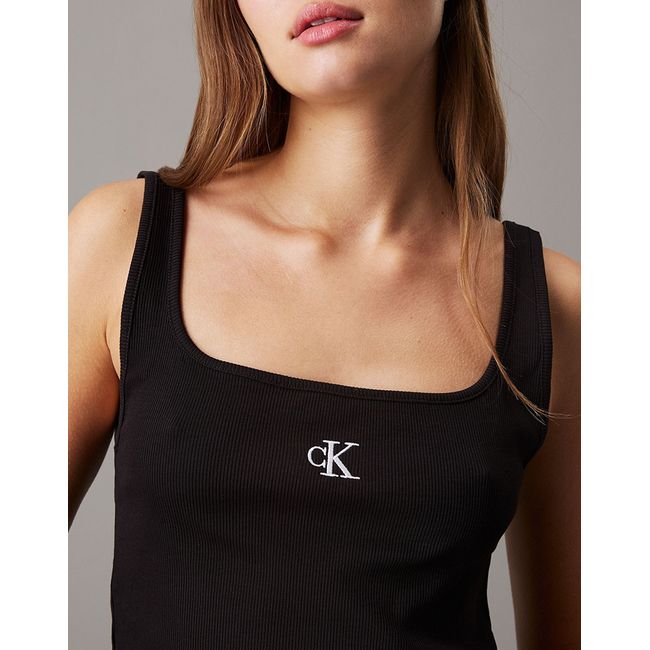 Product CALVIN KLEIN JEANS CK RIB TANK TOP base image